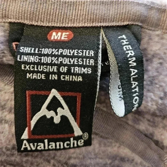 Avalanche Thermalation Women's Pullover Purple Fleece Size Medium - Picture 6 of 11